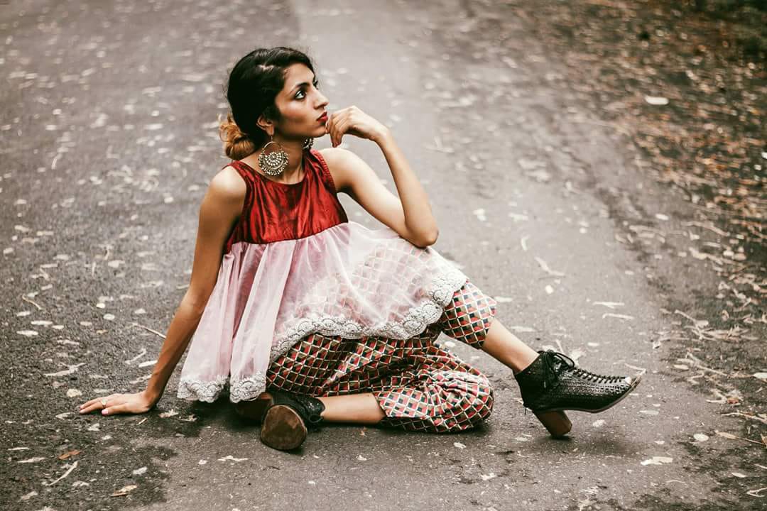 Organza Silk Top