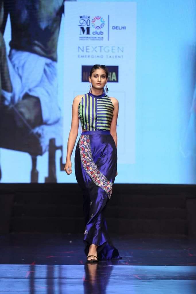 Khadi Long Fishtail Gown