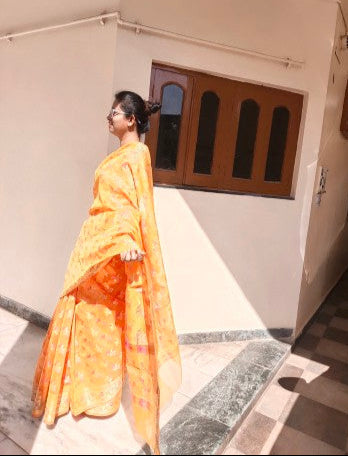 Yellow Saree